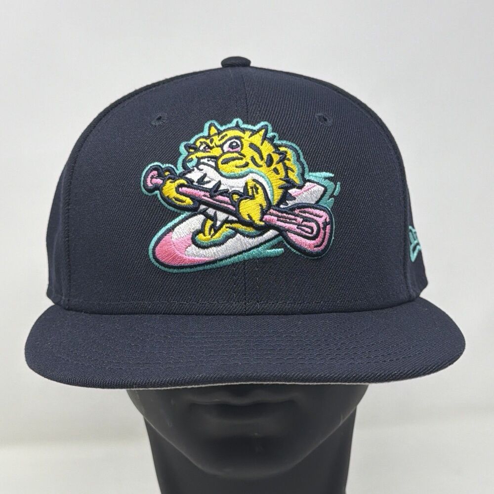 New Era Jersey Shore BlueClaws MiLB 59FIFTY Fitted Hat 7 1/8 Navy